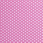 Baumwolle Big Dots Standard Rosa
