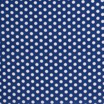 Baumwolle Big Dots Standard Royalblau