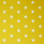 Baumwolle Standard Serie Sterne XL Gelb