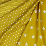 Coton Série Standard Étoiles XL Moutarde