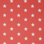 Baumwolle Standard Serie Sterne XL Koralle