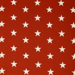 Baumwolle Standard Serie Sterne XL Terracotta