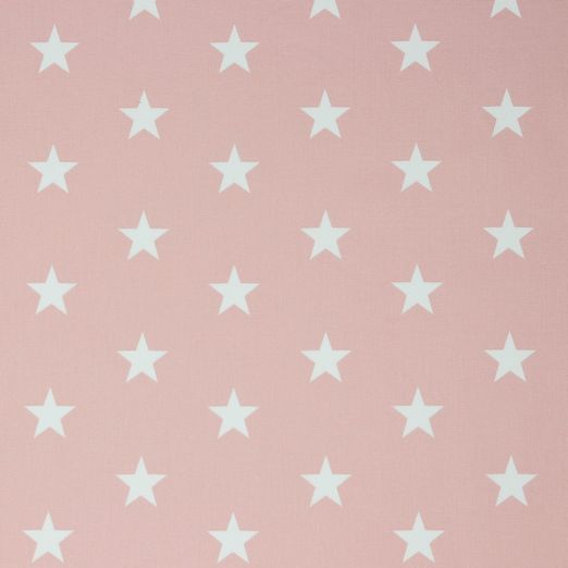 Baumwolle Standard Serie Sterne XL Rosa