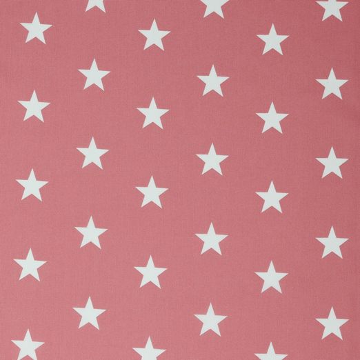 Baumwolle Standard Serie Sterne XL Old Rose