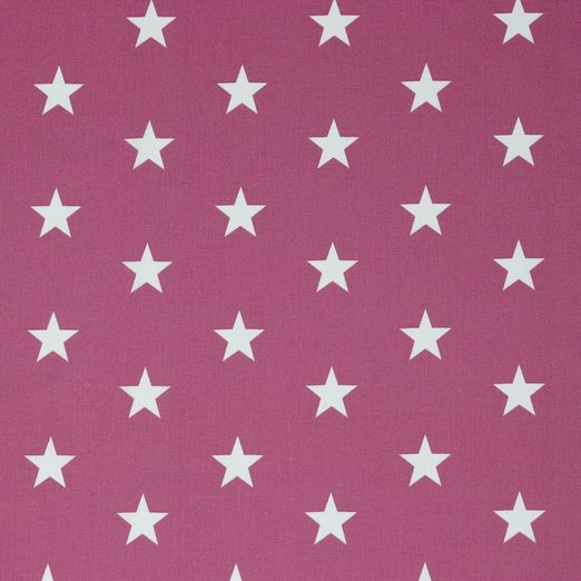 Baumwolle Standard Serie Sterne XL Altrosa