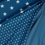 Coton Série Standard Étoiles XL Bleu Fumé
