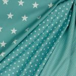 Coton Série Standard Étoiles XL Menthe Foncée