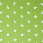 Baumwolle Standard Serie Sterne XL Lime