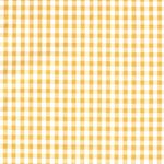 Bomullsrutig standard senapsgul