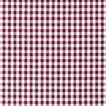 Baumwolle Karo Maxi Standard Bordeaux