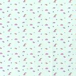 Baumwolle Stardust auf Hellmint