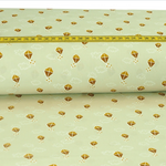 Baumwolle Tanzende Drachen Hellbeige