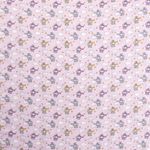 Baumwolle Elefant im Helikopter auf Hellem Altrosa