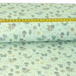 Baumwolle Knight Dragons auf Hellmint