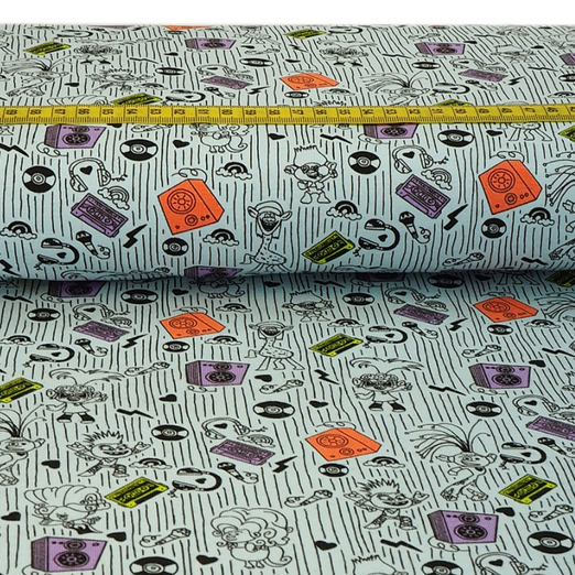 Jersey Trolls & Music Hellblau LIZENZ