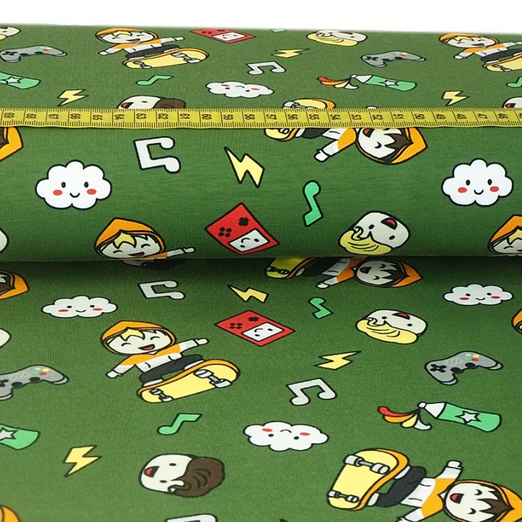 Jersey Happy Kids auf Waldgrün