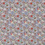 Jersey Coloured Skulls auf Grau