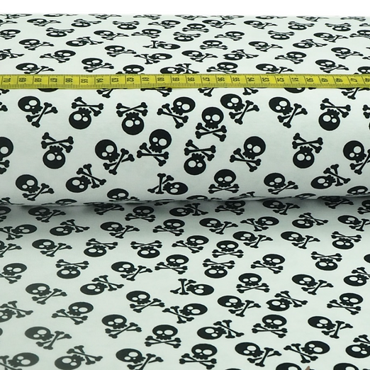 Jersey Pirateflag Weiß