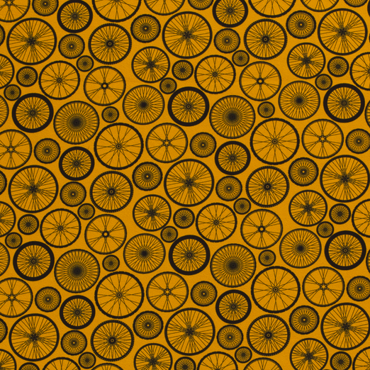 Jersey Fahrradreifen auf Senfgelb