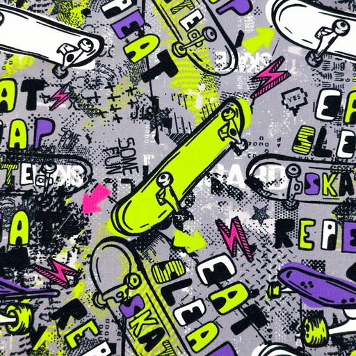 Jersey Skateboards auf Grau