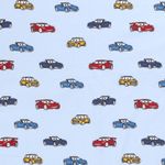 Jersey Voitures Drôles sur Bleu Clair