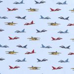 Jersey Sweet Planes na světle modré