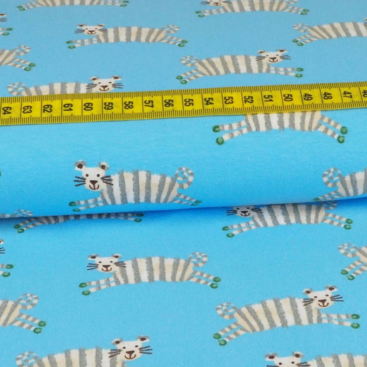 Jersey Little Darling Lustiger Tiger Hellblau