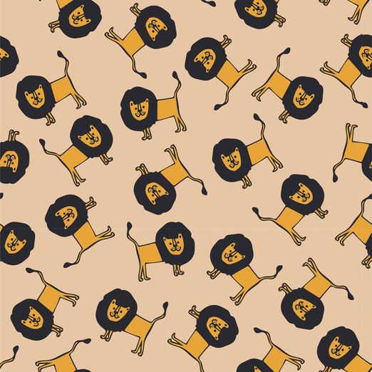 Jersey König der Tiere auf Beige