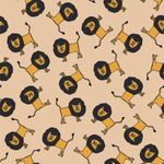 Jersey König der Tiere auf Beige