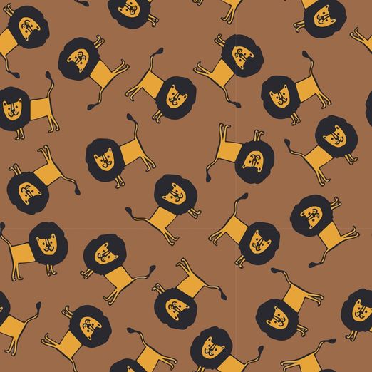 Jersey König der Tiere auf Schokobraun