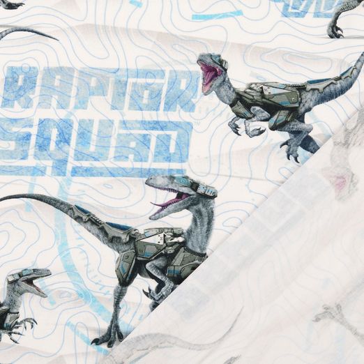 Jersey Little Darling Jurassic World Raptor Weiß Jersey Little Darling Jurassic World Raptor Weiß