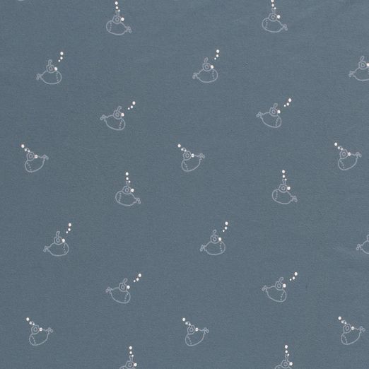 Jersey Kleines U-Boot Rauchblau