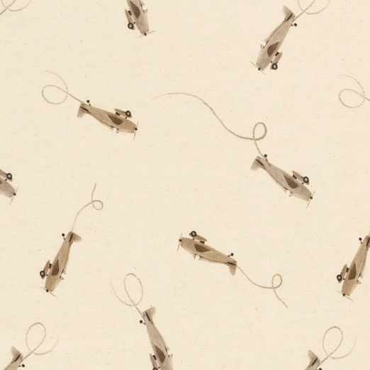 Jersey Kunstflieger auf Hellbeige Digital BIO