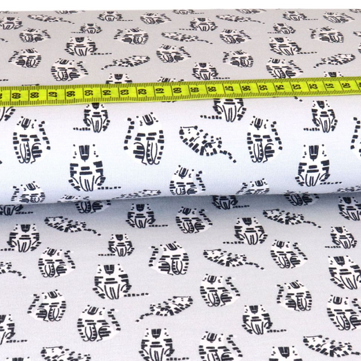 Jersey Streifenkatze Hellgrau