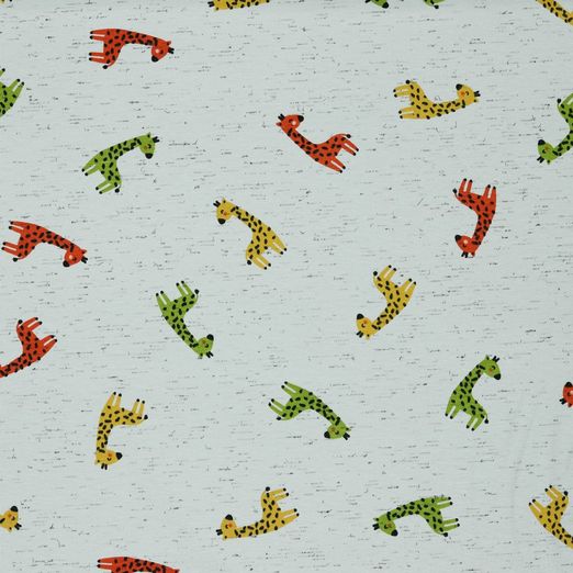 Jersey Italian Giraffe auf Hellgrau