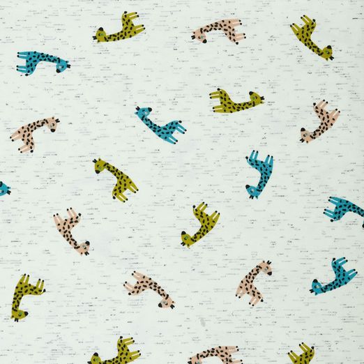 Jersey Italian Giraffe auf Creme