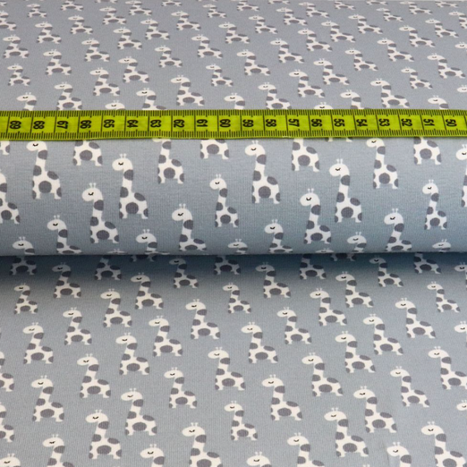 Jersey Sweet Giraffe Hellgrau Jersey Sweet Giraffe Hellgrau