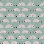 Jersey Mäuse auf Dunkelmint