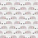 Jersey Mäuse auf Hellgrau