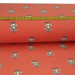 Jersey Häschenballerina auf Koralle