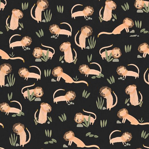 Jersey Lion auf Schwarz Digital BIO