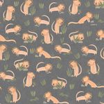 Jersey Lion auf Grau Digital BIO