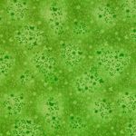 Baumwolle Little Butterflies & Starflowers Grün