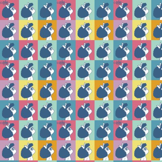 Baumwolle Mafalda Patchwork Bunt Lizenz Digital Baumwolle Mafalda Patchwork Bunt Lizenz Digital