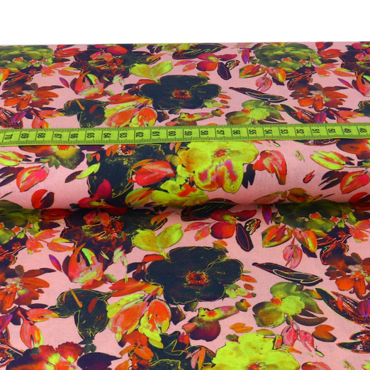 Baumwolle Brightness auf Rosa Digital