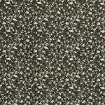 Baumwolle Blumenschnörkel auf Dunkelgrün