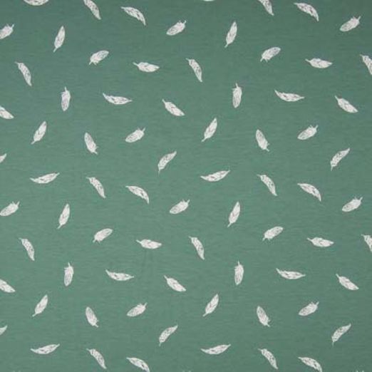 Baumwolle Federn ANNA Dunkelmint