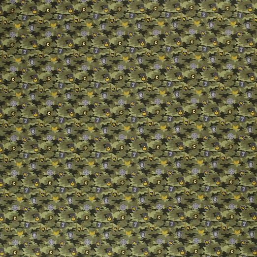 Baumwolle Piloten Camouflage Grün