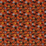 Baumwolle Camouflage Orange