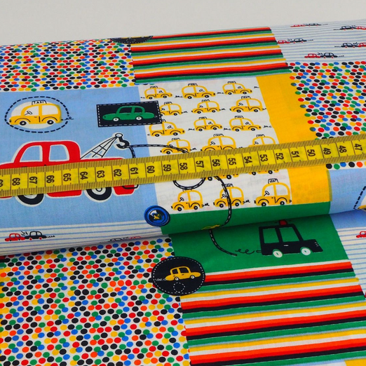 Baumwolle Patchwork Verkehr Baumwolle Patchwork Verkehr